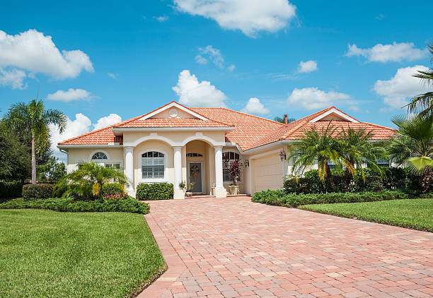 Permeable Paver Driveway in Pea Ridge, FL